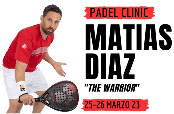 Padel: Clinic con Mati Diaz
